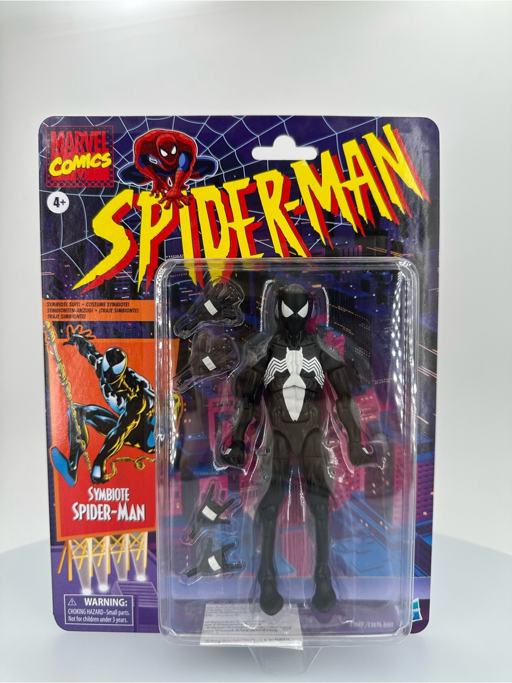Marvel Legends Spider Man: Retro Collection Symbiote Spider Man (Retro)